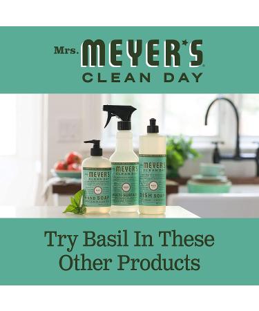 Mrs. Meyer's Clean Day Fabric Softener - Basil Scent, 32 fl oz | Eco-Friendly Laundry Care - Buy Online on GoSupps.com