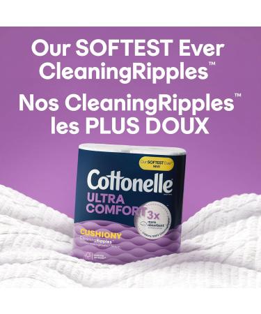 Cottonelle Ultra Comfort Toilet Paper Strong Toilet Tissue 24 Mega Rolls (24 Mega Rolls 96 Regular Rolls) 244 Sheets per Roll Packaging May Vary 24 Mega NEW - Buy Online on GoSupps.com