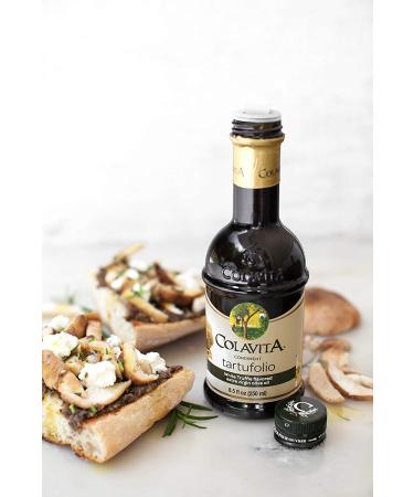 Colavita Tartufolio White Truffle Flavored Extra Virgin Olive Oil 8.5oz - Glass Bottle - Buy Online on GoSupps.com