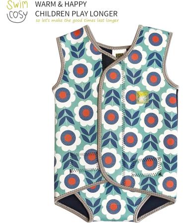 Swim Cosy Baby/Toddler Wetsuit Vest UPF50 Neoprene Wrap - Unicorns Dinosaurs Ducks - MEDIUM 6-18 Months - Buy Online on GoSupps.com