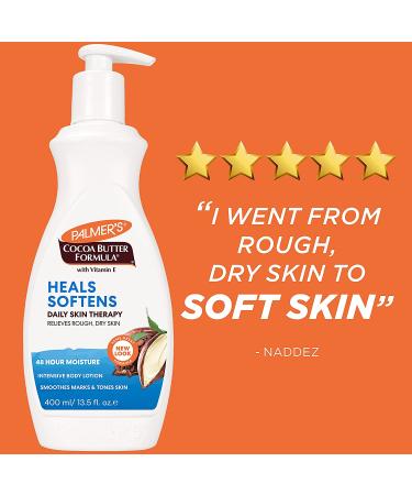 Palmers Cocoa Butter Body Lotion 13.5oz with Vitamin E - Pack of 12 | Daily Skin Therapy Formula - Buy Online on GoSupps.com
