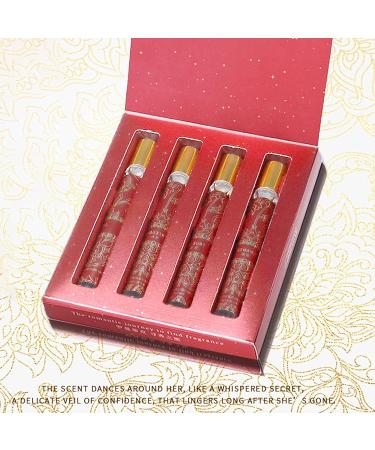 Christmas Gifts for Women Perfume Sampler for Women 4pc Perfumes for Women and Men Fragrance Sets Floral Perfume Samplers for Travel - Birthday Gifts for Women Gifts for Mom 1.01 Fl Oz (Pack of 1) Red - Buy Online on GoSupps.com