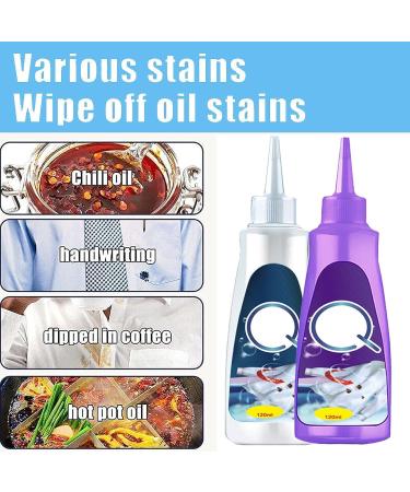 Clothes Stain Remover Laundry Stain Remover Active Enzyme Clothes Stain Remover Active Enzyme Laundry Stain Remover - White Shirt Guardian 2pcs - Buy Online on GoSupps.com