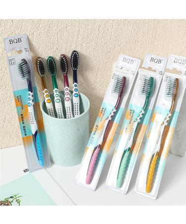 Soft Toothbrush for Sensitive Gums Manual Toothbrush with Soft Bristles & Dental Floss | Ideal for Family & Friends - Buy Online on GoSupps.com
