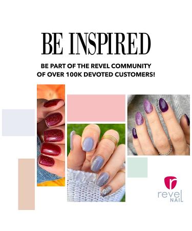 Revel Nail Starter Dip Powder Kit - 4 Color Manicure Set with Dip Powder and Liquid - Royal Affair - Buy Online on GoSupps.com