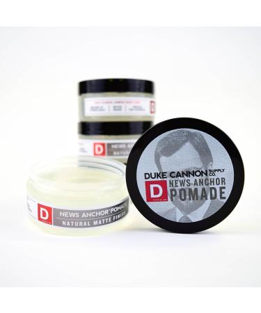 Duke Cannon News Anchor Pomade - Natural Matte Finish, 2oz Travel Size - Buy Online on GoSupps.com