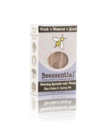 Buy Beessential Relaxing Bar Soap - Lavender & Honey 5 oz | International Shipping Available - Buy Online on GoSupps.com