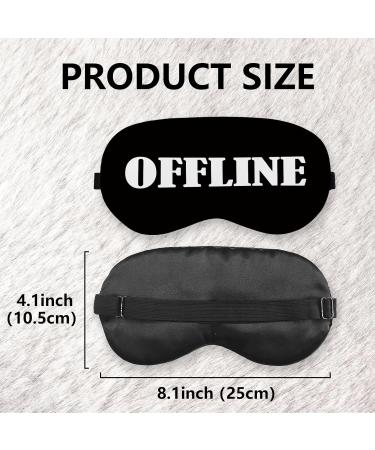Buy Offline Silk Sleep Mask | Funny Adjustable Blindfold - Perfect Gifts for Him & Her - Buy Online on GoSupps.com