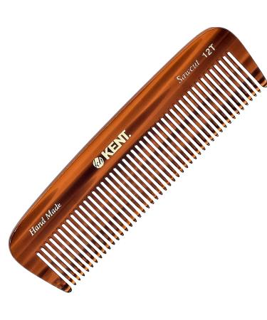 Kent 12T All Coarse Hair Detangling Comb Wide Teeth Pocket Comb for Thick Curly Wavy Hair. Hair Detangler Comb for Grooming Styling Hair  Beard and Mustache. Saw-Cut Hand Polished. Handmade in England 1 PACK A-Tortoisesh... - Buy Online on GoSupps.com