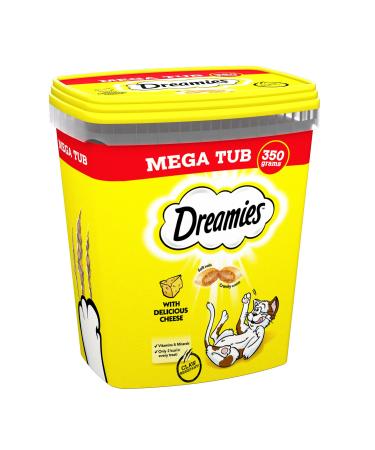 Dreamies Cat Treats Cheese 350g (pack of 2) Cheese 350 g (Pack of 2)