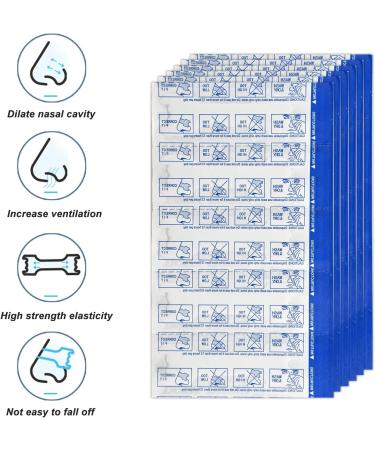 Anti-Snoring Nasal Strips - Better Breathe & Sleep Improvement (3000 Pack) - Buy Online on GoSupps.com