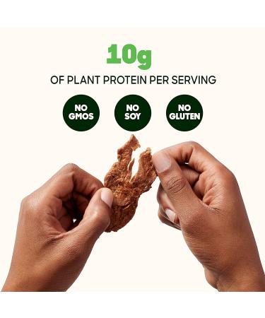 Beyond Meat Plant-Based Jerky Original & Teriyaki Variety Pack - 10g Protein - 1oz (10 Pack) - Buy Online on GoSupps.com