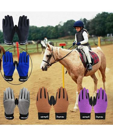 Lovmead Kids Riding Gloves - Breathable Grip Gloves for Ages 5-14 | Ideal for Riding Cycling Gardening & Sports - Buy Online on GoSupps.com