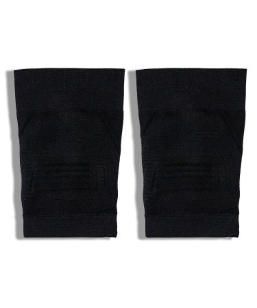 Cannon Sports Knee Compression Sleeve Set of 2 - Medium Black for Support & Stability | Athletic Enhancement - Buy Online on GoSupps.com