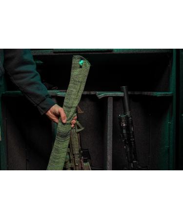 Lockdown Silicone Gun Socks - Multiple Sizes, Breathable, Rust-Preventing, Moisture-Wicking Material, Cinch Top - Damage-Free Firearm Storage for Shotgun/Rifle - Buy Online on GoSupps.com