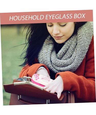 Buy Partykindom Double-Layer Glasses Case for Sunglasses & Children's Glasses - Dual Holder for Lenses & Travel - Stylish Flocked Cloth Container - Buy Online on GoSupps.com