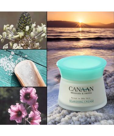 Canaan Face Nourishing Cream - Dead Sea Moisturizer for Dry Skin 1.7 fl. oz | Youthful Skin Repair | International Shipping Available - Buy Online on GoSupps.com