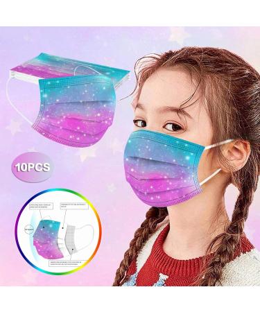 50pc Kids Disposable_Mask 3 Ply Kids Face_Masks for Protection Anti Dust Face Mouth Filter Tools for Children School - Buy Online on GoSupps.com
