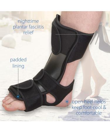 Swede-O Dorsal Night Splint - Small/Medium | Comfortable Foot Support for Plantar Fasciitis Relief | International Shipping Available - Buy Online on GoSupps.com