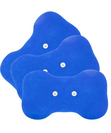 Med-Fit Wireless Butterfly Self-Adhesive Pads (16cm x 9cm) for Painless TENS Model with Remote Control - Effective from January 2023 Onwards (Code RC340) (3 Pack (RC340))