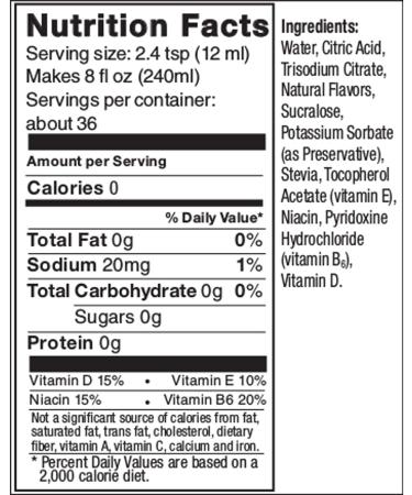 SodaStream Variety Pack Drink Mixes - 0 Calories - 14.8 Fl Oz (Pack of 4) | Refreshing Flavors for Sparkling Water Lovers - Buy Online on GoSupps.com