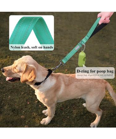 Vivaglory Short Dog Leash | Training Lines for Medium & Large Dogs | 46 cm Green Traffic Leash - Buy Online on GoSupps.com