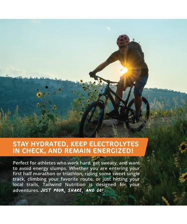 Tailwind Grab-and-Go Endurance Fuel Singles (Pack of 8) - Hydration Drink Mix with Electrolytes and Carbs - Non-GMO, Gluten-Free, Vegan - No Soy or Dairy - Buy Online on GoSupps.com