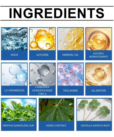 Leg and Foot Cream - 100g Soothing Care Gel for Healthy Skin Soft and Soothing Leg Cream for Men Women Adults Daily Use at Home in - Buy Online on GoSupps.com