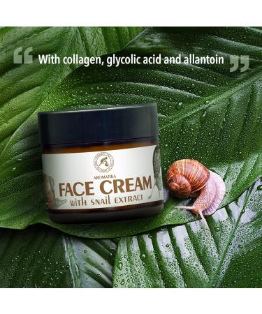 Creme Escargot 75ml - Cr me Hydratante d'Escargot & Alo s - Ingr dients Naturelle Anti- ge Anti-rides et Anti-taches - Cr me Visage R g n ratrice & claircissant - Soin Visage et D collet  - Buy Online on GoSupps.com