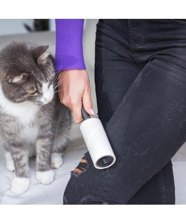 Super Sticky Lint Roller - 90 Sheets for Pet Hair & Dust Removal | Lint Remover for Clothes, Furniture, Carpet - Buy Online on GoSupps.com