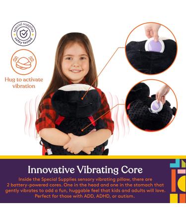 Special Supplies Ladybug Sensory Vibrating Pillow Pressure Activated for Kids and Adults Plush Minky Soft with Textured Therapy Stimulation Bumps - Buy Online on GoSupps.com