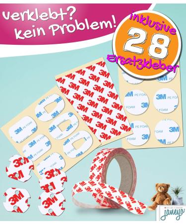 JANEYO Premium Child Safety Set - Cabinet Socket & Edge Protection for Babies - Best Safety Solutions (White) - Buy Online on GoSupps.com