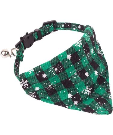 ADOGGYGO Christmas Cat Collar Set: 2 Pack Breakaway Collars with Bell & Removable Bandana - Buy Online on GoSupps.com