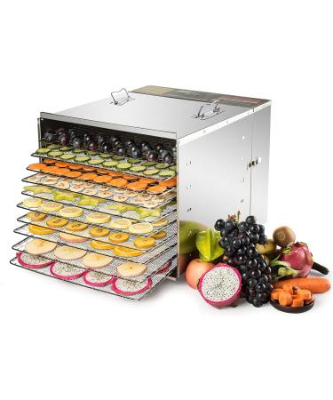 GUCUJI Pack of 5 Premium Non Stick Silicone Dehydrator Sheets - Fruit Dryer Mesh - Buy Online on GoSupps.com