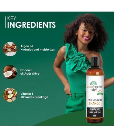 Wild Roots Shampoo | Nourishing Hair Care for All Hair Types | Shop Internationally Now - Buy Online on GoSupps.com