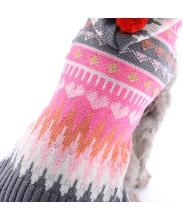 Warm Hrttsy Christmas Dog Sweater | Winter Pullover for Small to Large Dogs & Cats - Stylish Holiday Pet Costume - Buy Online on GoSupps.com