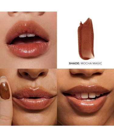 Nudestix NudeGlow Lip Set 3-Piece Hydrating Peptide Lip Butter Kit with Glossy Shimmer Tints | Includes Vanilla Sprinkle Rose Sparkle & Mocha Magic | Clean Vegan Plumping Lip Balm Trio - Buy Online on GoSupps.com