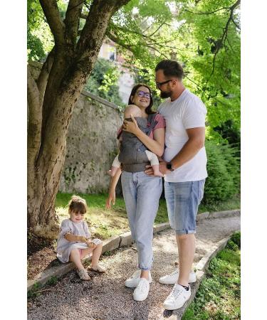 YOU+ME Baby Carrier: 4-in-1 Convertible Infant Carrier for Newborn to Toddler, 8-32 lbs, with Bonus 2-in-1 Bandana Bib (Grey Mesh) - Buy Online on GoSupps.com