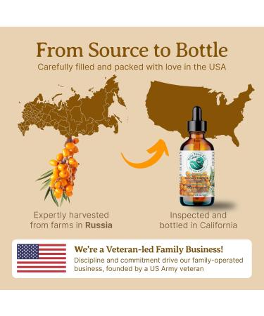 Pure Sea Buckthorn Oil 236 ml Unique Nutrient Blend Nourishing Non-Greasy Radiant Glow for Skin Softness for Hair Bella Terra Oils  - Buy Online on GoSupps.com