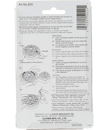 Clover 625 Dome Threaded Needle Case - Convenient Storage Solution #76 - Buy Online on GoSupps.com