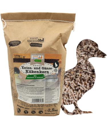HDmirrorR Duck and goose chick grain 2.5kg | Duck feed goose feed chicks duck starter goose starter