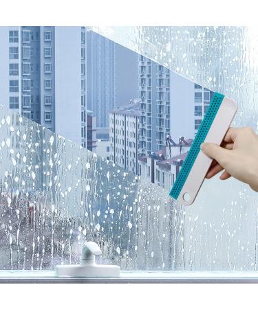 AMZQ 2 Pack Small Squeegee Mini Silicone Squeegee for Windows Mirrors Bathroom Glass Shower Mirrors Kitchen Countertops and Sink Oil Plate - Buy Online on GoSupps.com