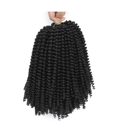 Spring Twist Hair Extensions for Black Women - I & K Synthetic Passion Twist Crochet Braiding Hair - 6 Packs 20.3 cm #1B - Buy Online on GoSupps.com