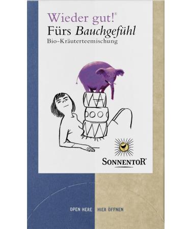 Sonnentor Organic For Your Gut Feeling Tea (6 x 27 gr)