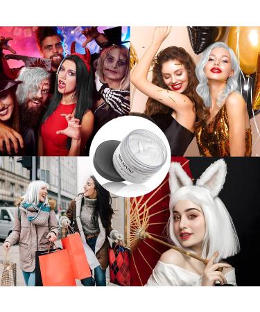 SOVONCARE Gray Temporary Hair Wax Color 4.23 oz - Professional Styling Pomade for Men & Women - Silver Gray Clay for Christmas Cosplay - 1 Pack - Buy Online on GoSupps.com