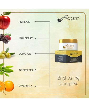 Peptide Night Cream with Retinol Vitamin C & E | Anti-Aging Hydration | 50g - Buy Online on GoSupps.com