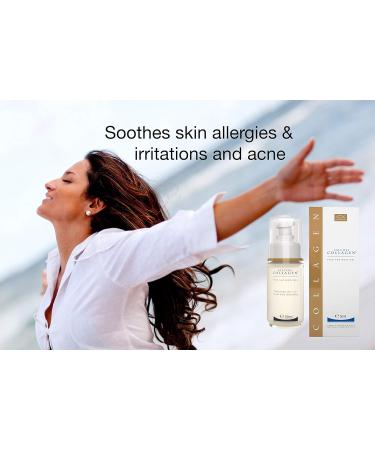 Anti-Aging Face & Neck Gel - Marine Collagen Moisturizer for Wrinkles Fine Lines & Acne Scarring - 50 ml - Buy Online on GoSupps.com