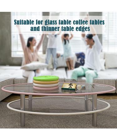 U Shape Edge Protectors For Glass Coffee Table Foam Baby Proofing Safety Bumper Guard Strip Corner Protectors For Kids Suitable For Furniture Fireplace Desk Worktop 6.5 Ft/2m(Round(U-Type white)) - Buy Online on GoSupps.com