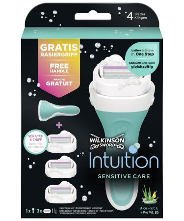 Wilkinson Sword intuition razor with blades - Buy Online on GoSupps.com