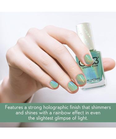 Color Club Halo Hues #981 Angel Kiss - Silver Hologram Nail Polish 0.02 ml | Buy Now! - Buy Online on GoSupps.com